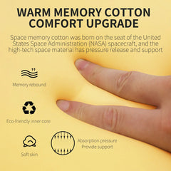 Orthopedic Seat and Back Cushion Set – Ergonomic Lumbar Support - Improve your daily comfort at home, in the office, or in the car