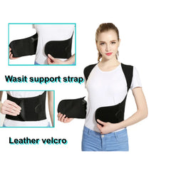 Adjustable Back Posture Corrector – Lumbar & Spine Support Brace Support Corrector For Man Woman